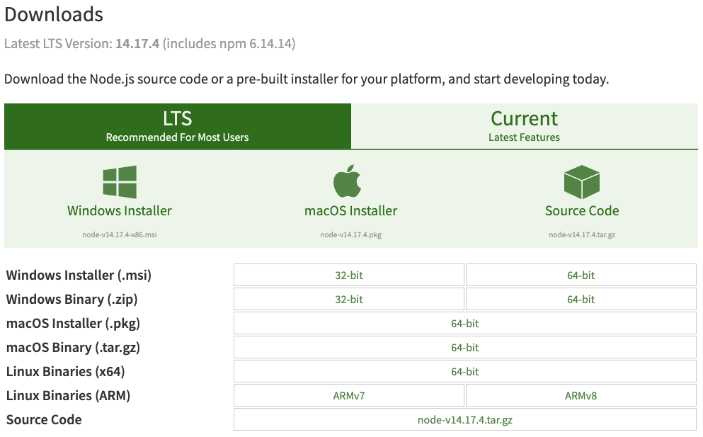 download node download node