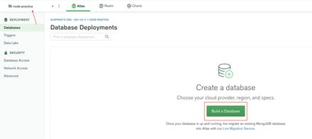 create database create database